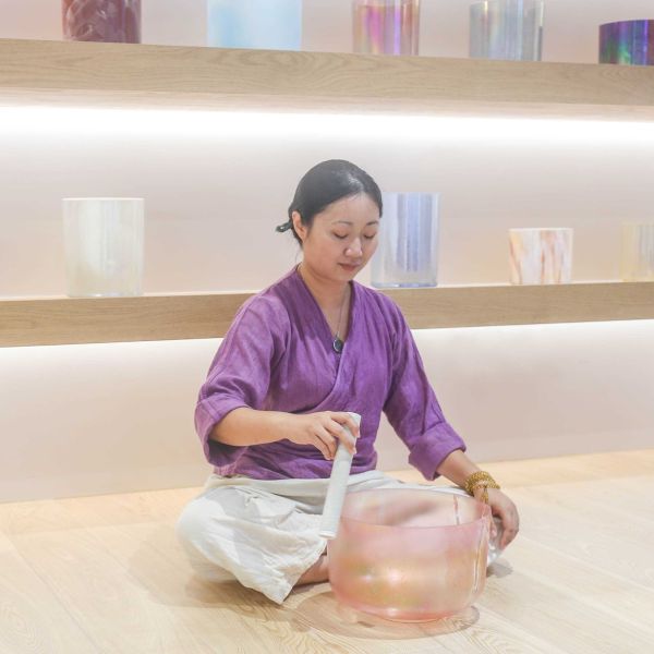 煉金水晶缽體驗課1.5小時 Experience the power of Crystal singing bowl 
