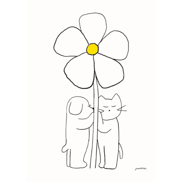 江夏潤一 poster 5 小白花 