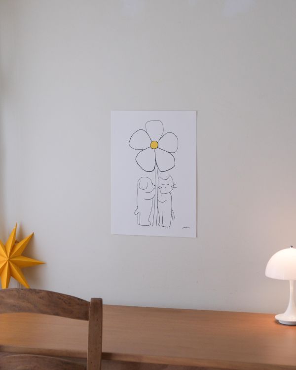 江夏潤一 poster 9 小白花 