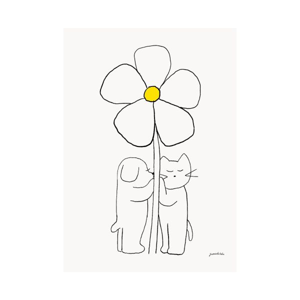 江夏潤一 poster 9 小白花 
