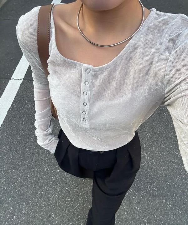 絲絨亨利領長踢 