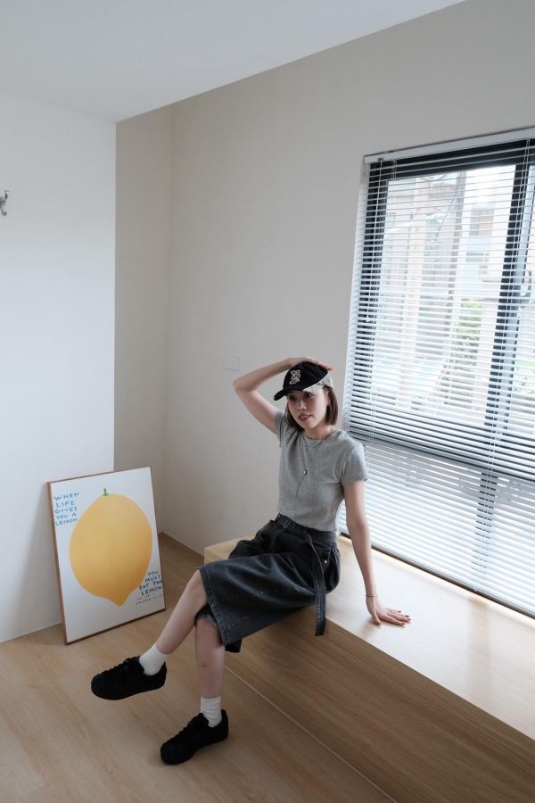 透氣竹節棉Tee 