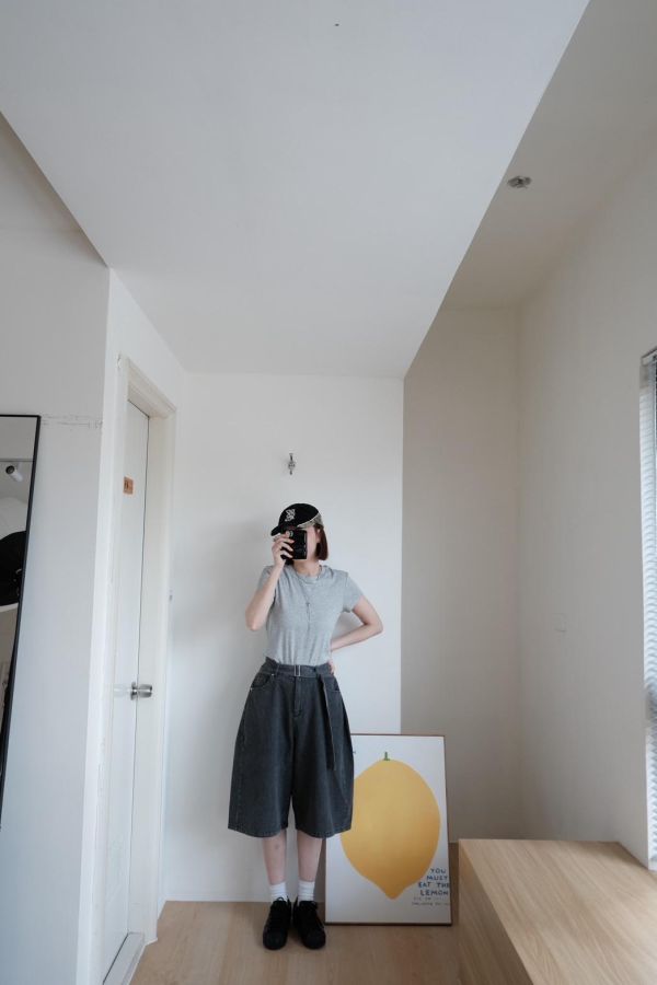 透氣竹節棉Tee 