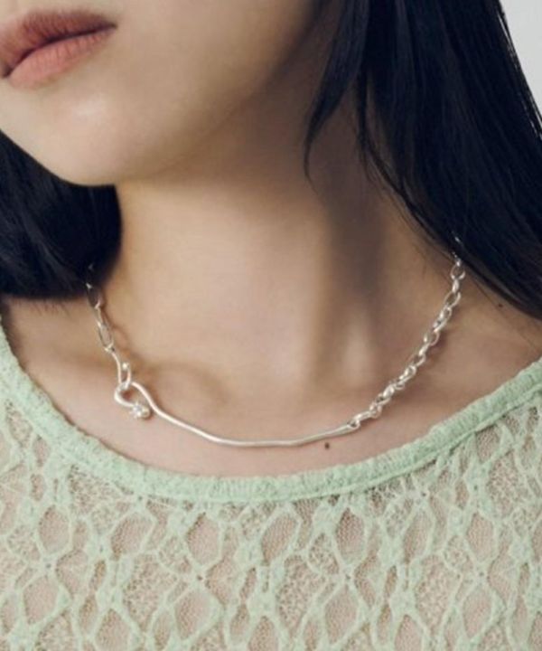 雙鏈Nuance Bar項鏈 