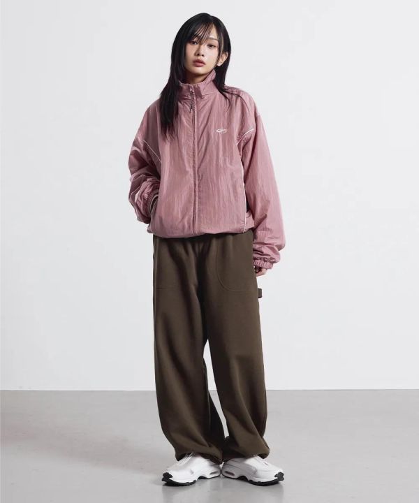 Filuminate弧形線條風衣 