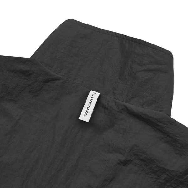 Filuminate弧形線條風衣 