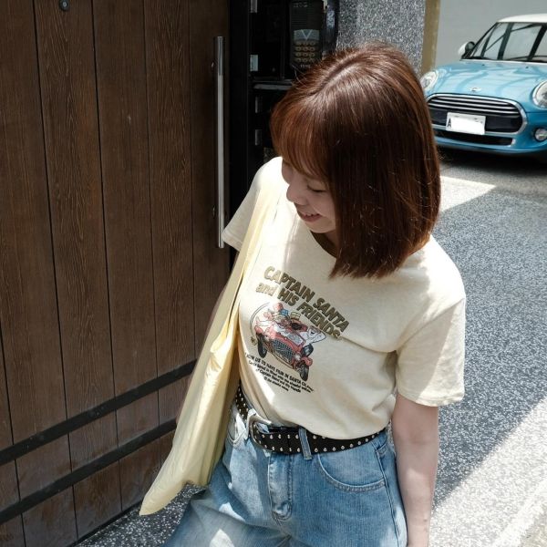 麻吉滾邊tee 