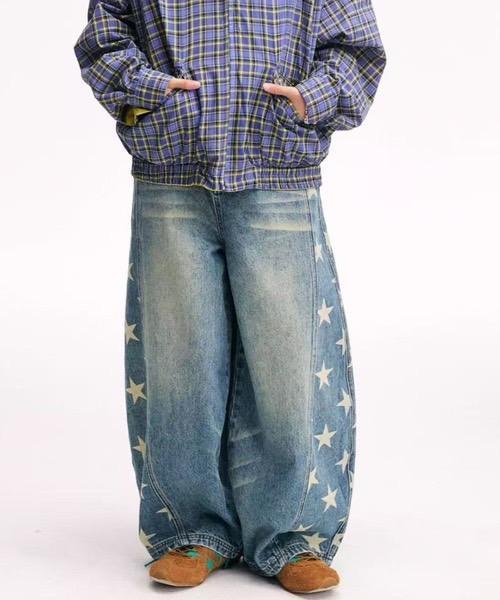 星星牛仔褲 