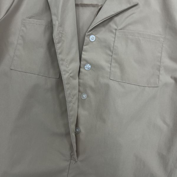 淺棕色襯衫連身褲 二手女裙褲,長裙,短裙,長褲,短褲,穿搭推薦,高CP服飾,洋裝,吊帶褲,吊帶裙