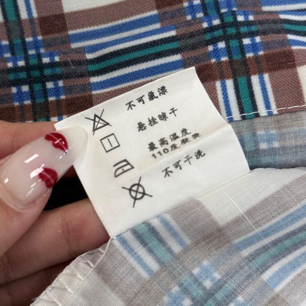 韓系寬鬆格子襯衫 女上衣 / 二手女裝 / 穿搭