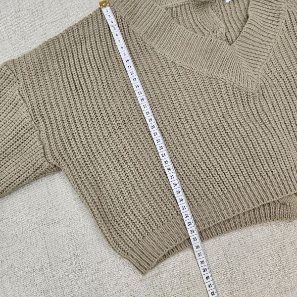 可可棕短版背扣開襟衫 女上衣 / 二手女裝 / 穿搭