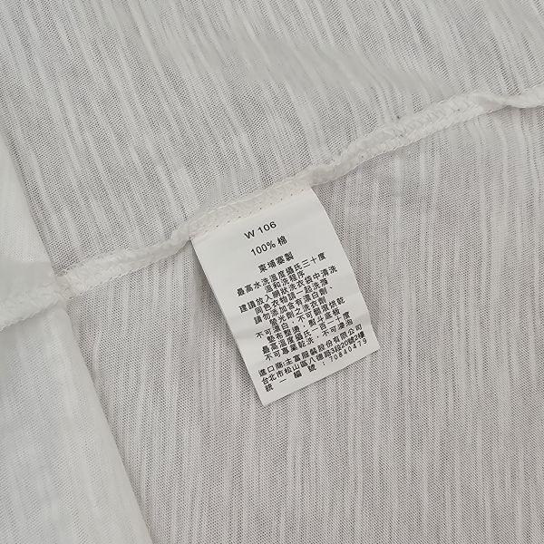 白長版純棉微透背心 女上衣 / 二手女裝 / 穿搭