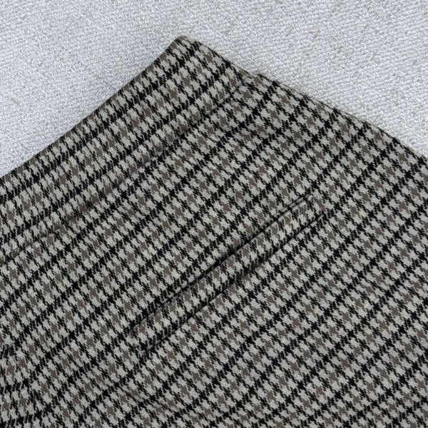 咖色印花休閒長褲 二手女裙褲 / 長裙短裙 / 長褲短褲 / 穿搭推薦 / 高CP服飾/直筒/高腰 / 鬆緊腰 / 有抽繩 /日系清新風 /  復古古著風