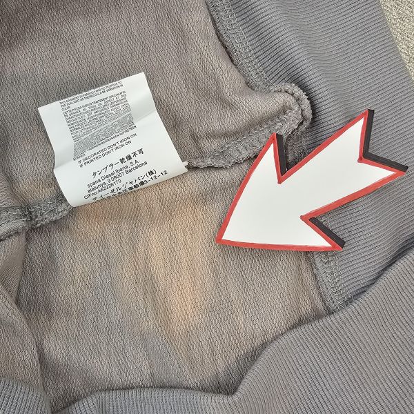 灰咖重工刺繡連帽外套 