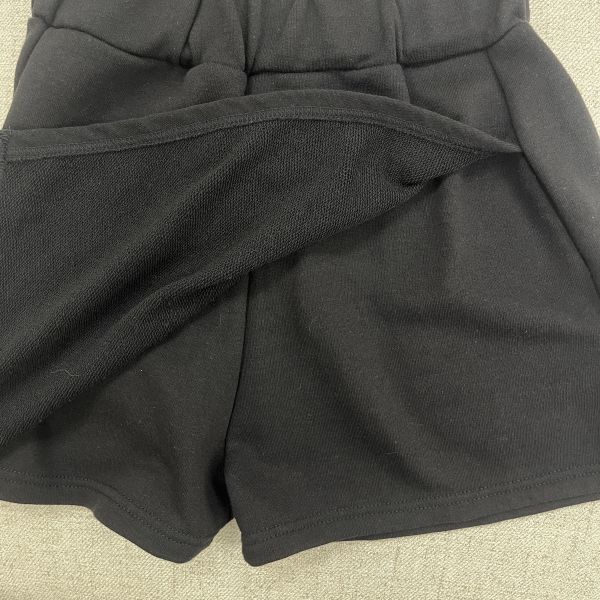 黑色休閒日常褲裙 