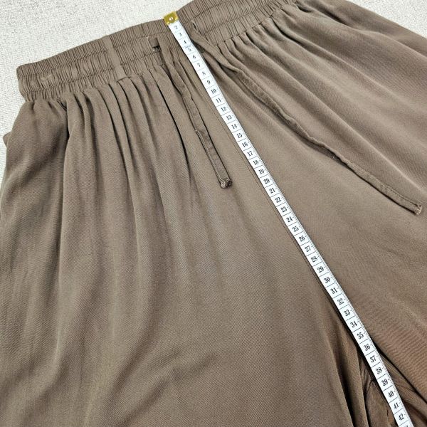 棕薄款純棉長寬褲 二手女裙褲 / 長裙短裙 / 長褲短褲 / 穿搭推薦 / 高CP服飾