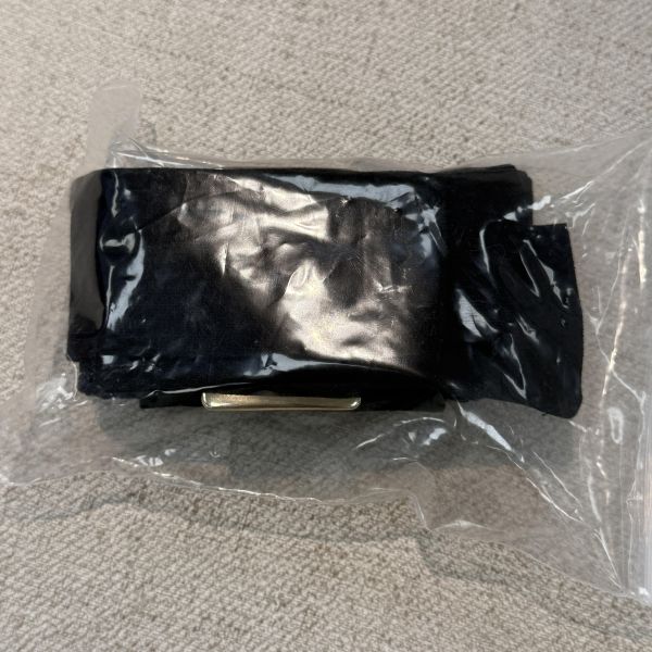 黑色休閒長褲(附腰帶) 二手女裙褲,長裙,短裙,長褲,短褲,穿搭推薦,高CP服飾,洋裝,吊帶褲,吊帶裙