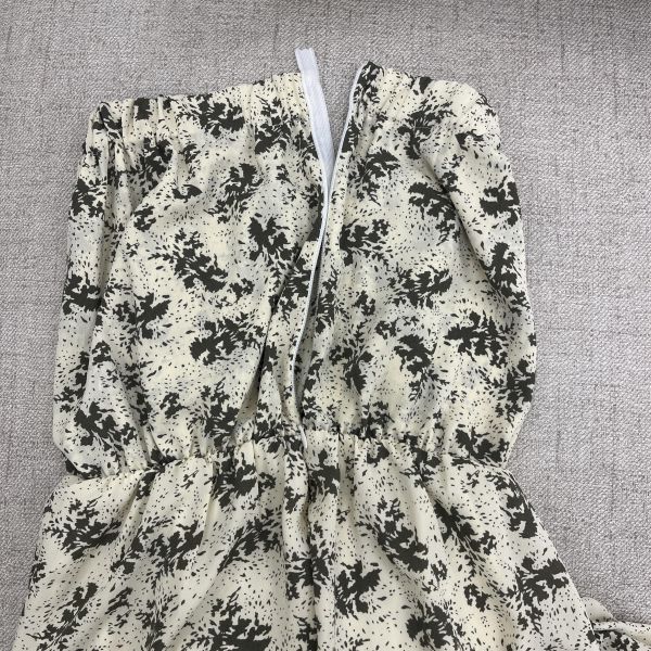 碎花平口連身褲 二手女套裝,長褲,穿搭推薦,高CP服飾,連身褲