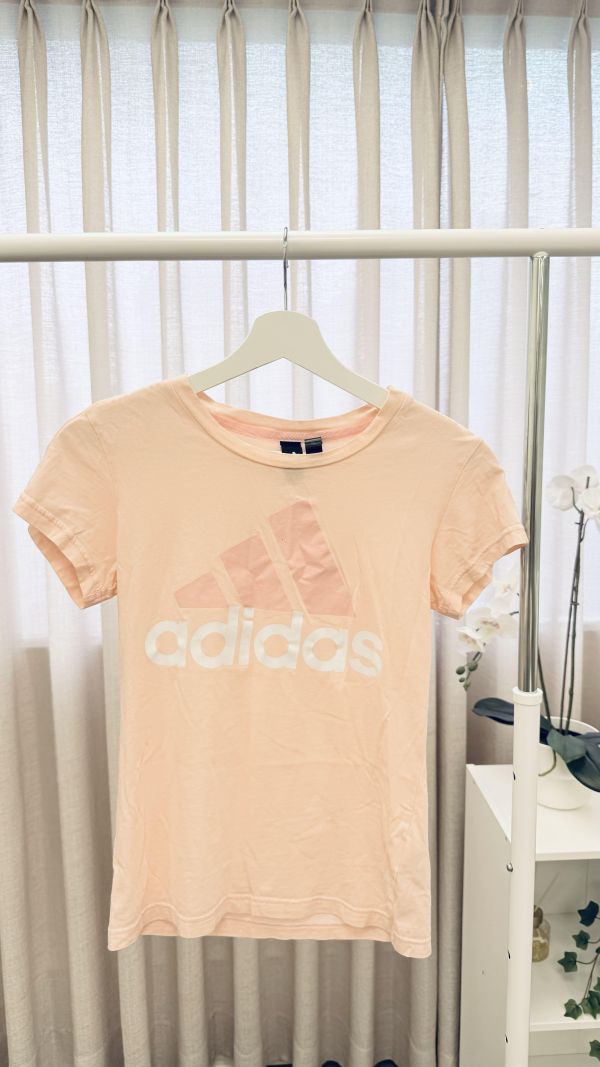 粉橘Adidas運動上衣 女上衣,二手女裝,穿搭,上衣,外套,襯衫 運動 居家