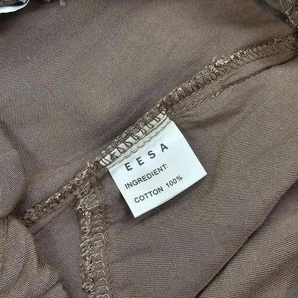 棕薄款純棉長寬褲 二手女裙褲 / 長裙短裙 / 長褲短褲 / 穿搭推薦 / 高CP服飾