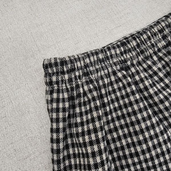 法式氣質黑白格子排釦長裙 二手女裙褲 / 長裙短裙 / 穿搭推薦 / 高CP服飾