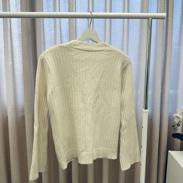 米白色日系針織外套 女上衣,二手女裝,穿搭,上衣,外套,襯衫 針織 外套