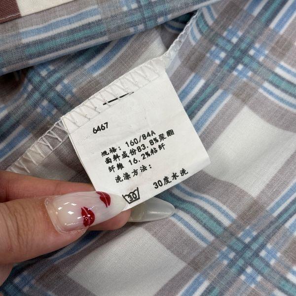 韓系寬鬆格子襯衫 女上衣 / 二手女裝 / 穿搭