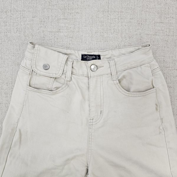 米灰窄版長褲 二手女裙褲 / 長裙短裙 / 長褲短褲 / 穿搭推薦 / 高CP服飾