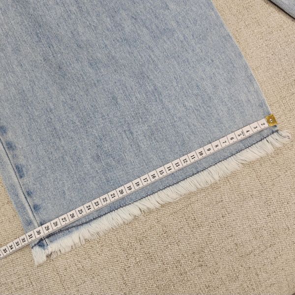 抽繩淺藍牛仔寬褲 二手女裙褲 / 長裙短裙 / 長褲短褲 / 穿搭推薦 / 高CP服飾