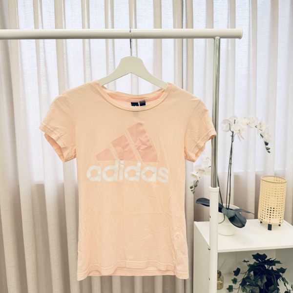 粉橘Adidas運動上衣 女上衣,二手女裝,穿搭,上衣,外套,襯衫 運動 居家