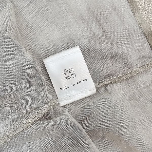 棕大理石印花微透襯衫 女上衣 / 二手女裝 / 穿搭