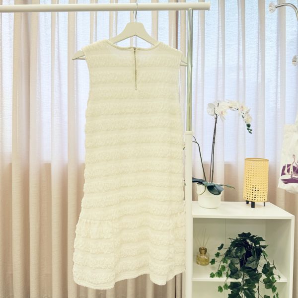 日系泡泡連身裙 二手女裙褲,長裙,短裙,長褲,短褲,穿搭推薦,高CP服飾,洋裝,吊帶褲,吊帶裙 泡泡裙