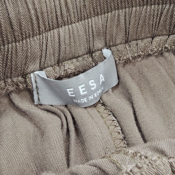 棕薄款純棉長寬褲 二手女裙褲 / 長裙短裙 / 長褲短褲 / 穿搭推薦 / 高CP服飾