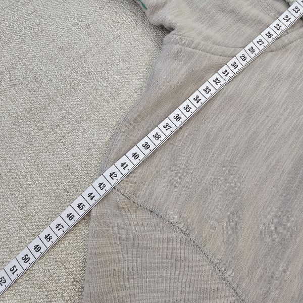 灰咖重工刺繡連帽外套 