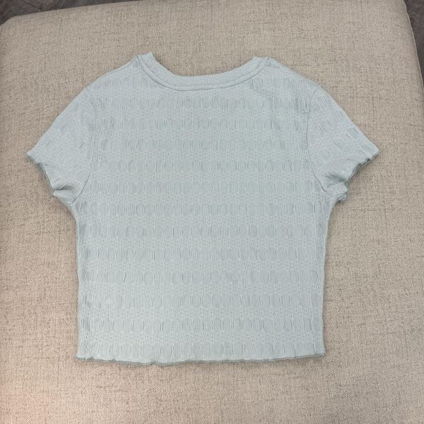 藍綠色短上衣 女上衣,二手女裝,穿搭,上衣,外套,襯衫