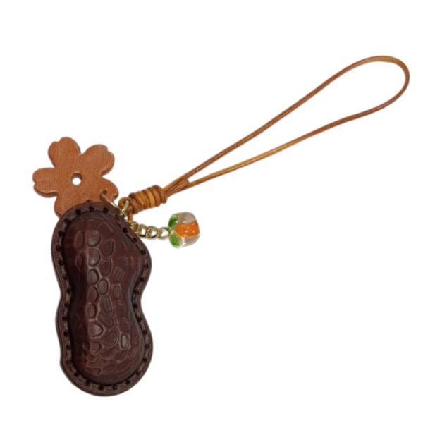 好事發生 花 <好柿花生~發啦> 植物鞣革皮料 