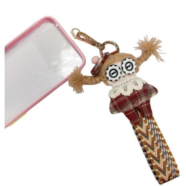 810九怪可愛娃-JUDY 造型可愛 織帶可掛手上上面五金可以掛手機 亦可掛於包包 實用好看 JUDY女娃療癒 