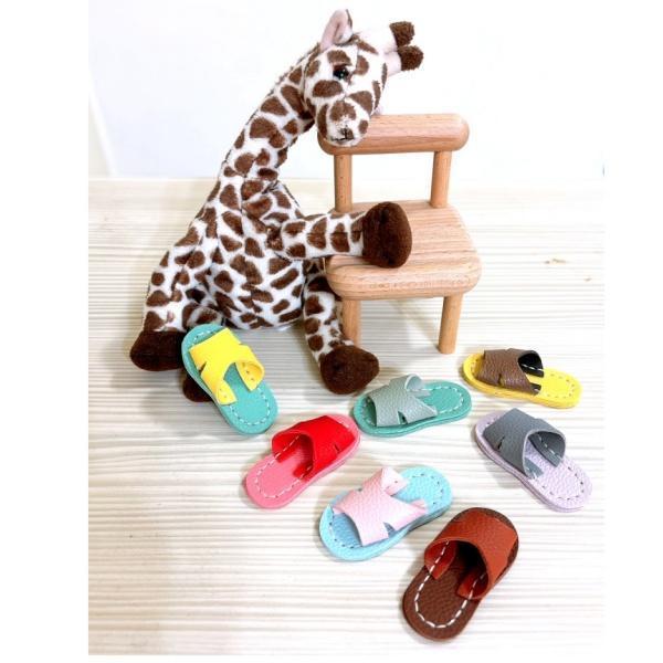 12001 拖鞋DIY皮革材料包 