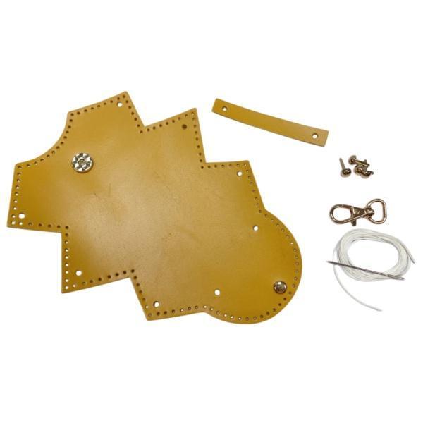 71001 真皮DIY手作零錢包材料包 