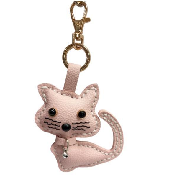 皮革DIY貓咪 材料包 簡單手縫 貓咪鬍鬚可用回針縫 放鬆更有效果 