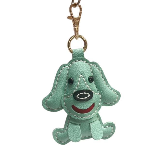 12007 皮革手作DIY大耳狗材料包 材料包皆已打好洞孔 方便手縫 