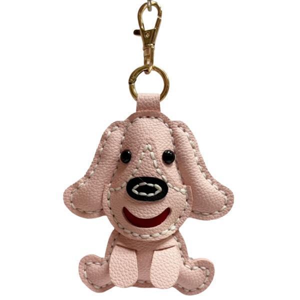 12007 皮革手作DIY大耳狗材料包 材料包皆已打好洞孔 方便手縫 