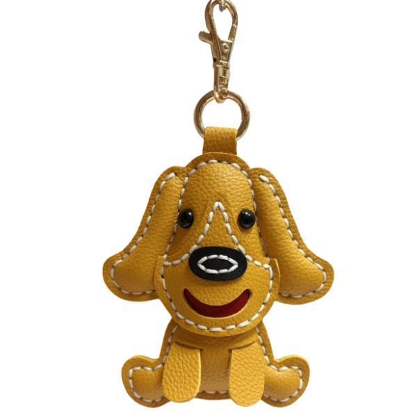 12007 皮革手作DIY大耳狗材料包 材料包皆已打好洞孔 方便手縫 