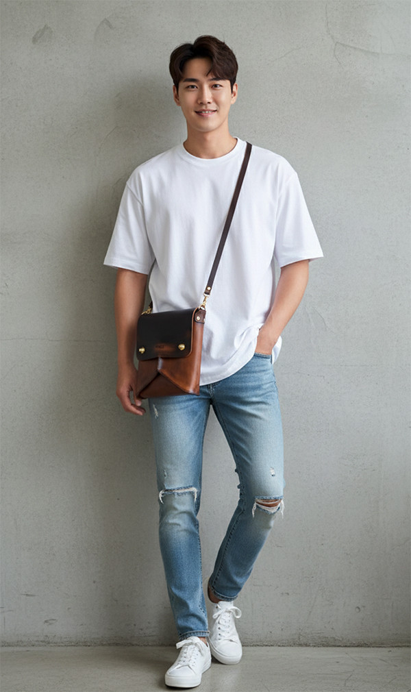 扁嘴包（復古咖啡） 