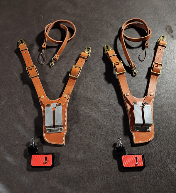 天馬射手單雙肩背帶蜜糖棕色Pegasus shooter Dual shoulder strap (tan) 