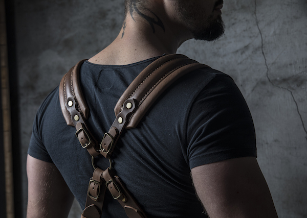 2017雙肩紳士背帶（可拆單肩）訂製款「Ｇentleman version」Dual shoulder strap（Dual to single) 