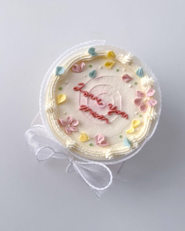 母親節蛋糕B緞帶款 