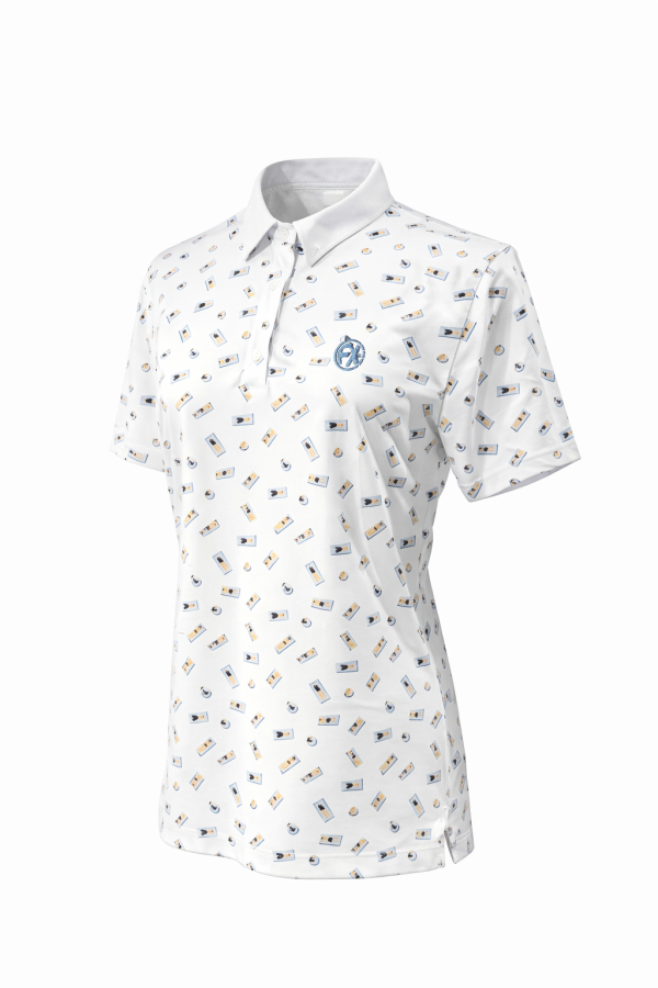 FENIX POLO WATERFOOT 濱岸系列 FENIX Polo衫, 高爾夫Polo衫, 高爾夫上衣, 運動Polo衫, 女生高爾夫Polo, 戶外運動上衣, 高爾夫穿搭