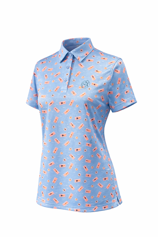 FENIX POLO WATERFOOT 濱岸系列 FENIX Polo衫, 高爾夫Polo衫, 高爾夫上衣, 運動Polo衫, 女生高爾夫Polo, 戶外運動上衣, 高爾夫穿搭