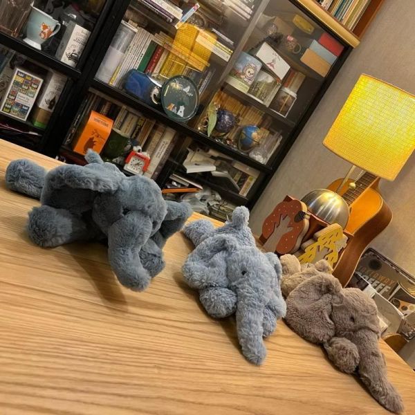 大象 jELLYCAT Smudge Elephant 24/38 M (耳朵/毛衣刺繡加購+愛心繡另增購) jELLYCAT Smudge Elephant